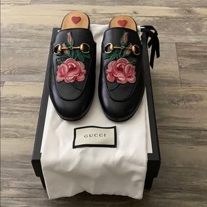 Women’s Princeton leather slipper- brand new:Gucci